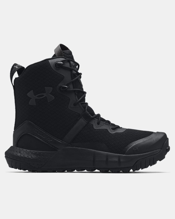 Women's UA Micro G® Valsetz Tactical Boots, Black, pdpMainDesktop image number 0